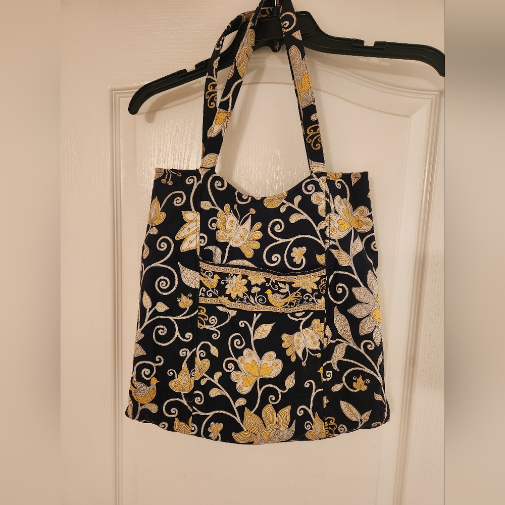 Vera Bradley Yellow Bird Tote Bag